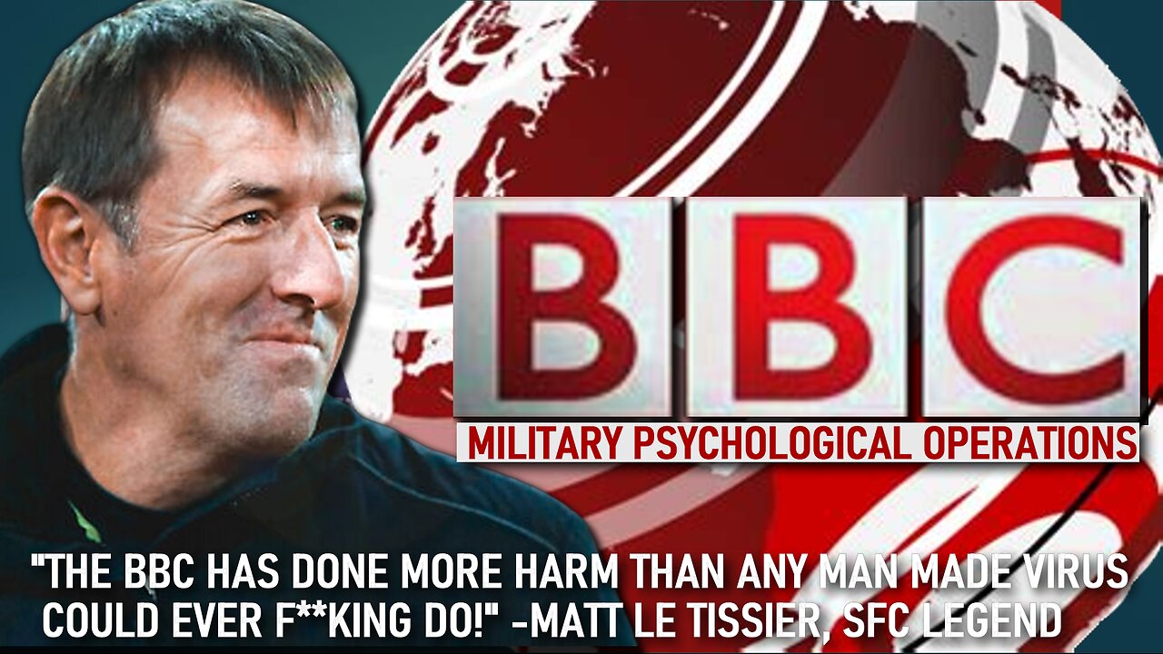 SFC Legend Matt Le Tissier Sounds The Alarm On Sudden Soccer Deaths & BBC PsyOps!