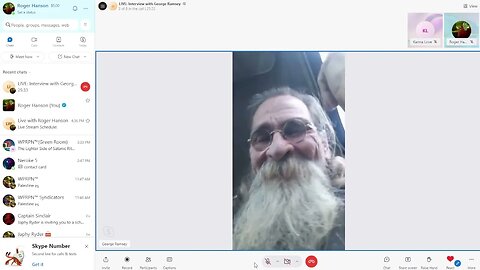 LIVE STREAM Interview With George Ramsey