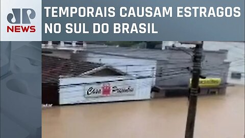 Mais da metade das cidades de Santa Catarina decretam emergência