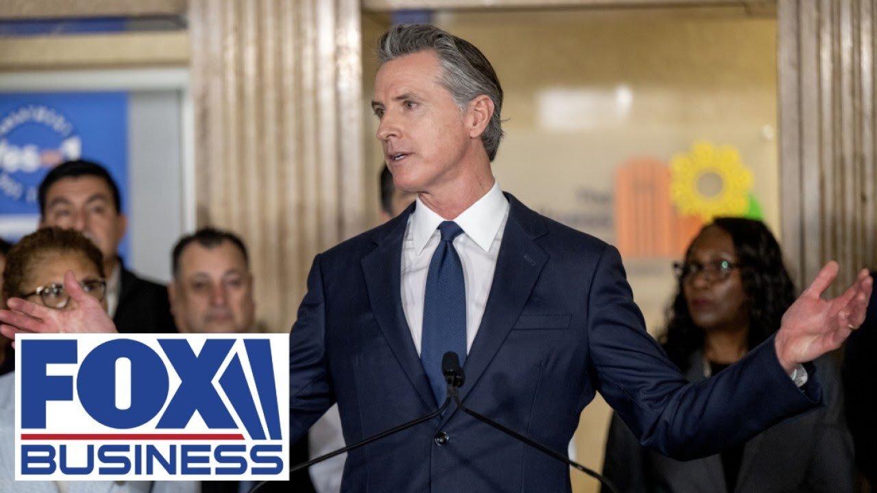 GAVIN NEWSOM SCRAMBLING TO CLOSE CALIFORNIA'S HEFTY $38B DEFICIT