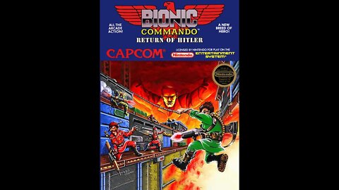 Bionic Commando NES Super Play (Rom Hack Hitler 's Resurrection: Top Secret)