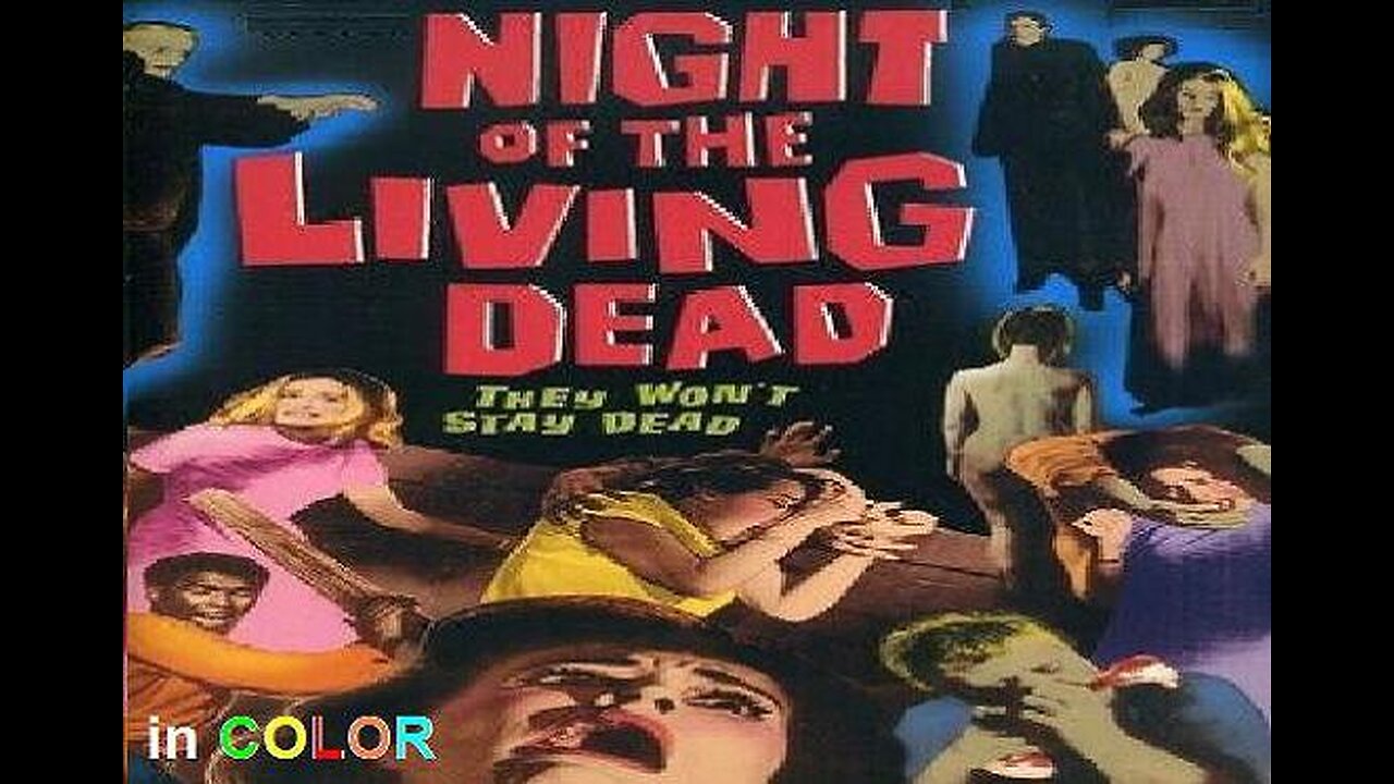 NIGHT OF THE LIVING DEAD 1968 in COLOR The George Romero Zombie Cult Classic FULL MOVIE