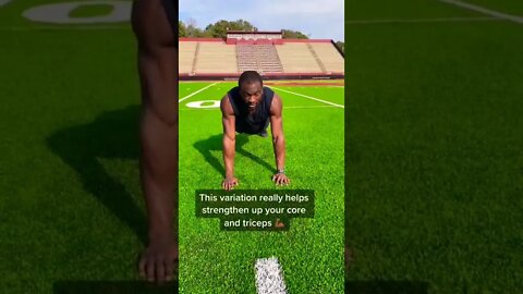 TRY SOME OF THESE PROGRESSIONS TO RAISE YOUR LEVEL IN PUSH-UP TODAY‼️