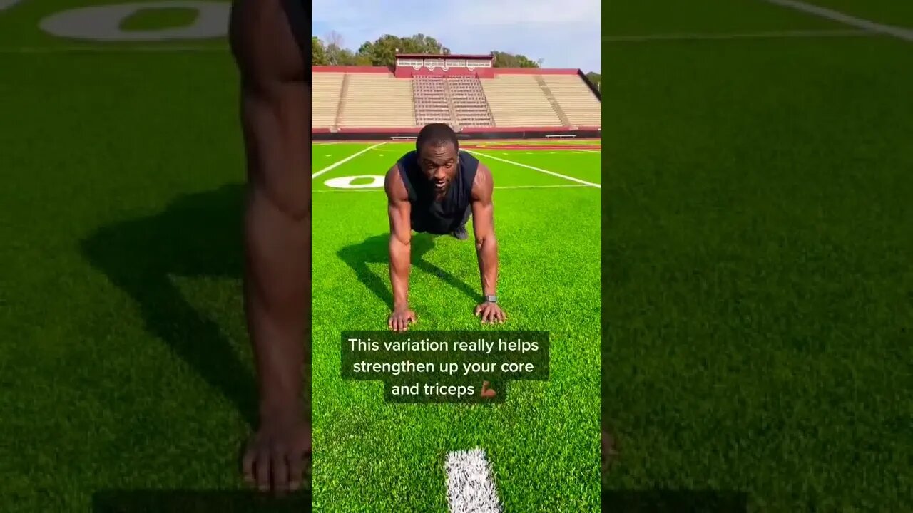 TRY SOME OF THESE PROGRESSIONS TO RAISE YOUR LEVEL IN PUSH-UP TODAY‼️
