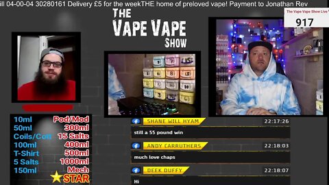 THE Saturday Night Vapeaway