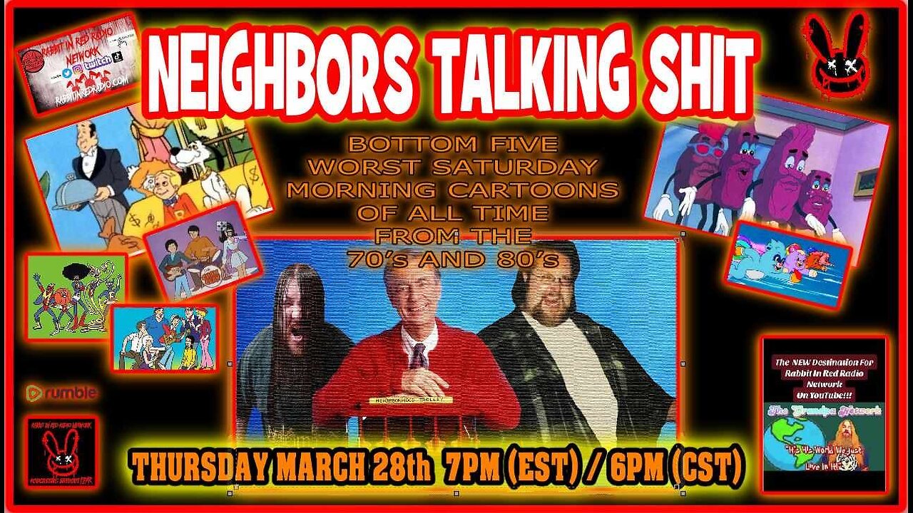 WORST Saturday Morning #Cartoons From The 70s & 80s Do You Agree? #Podcast #TalkShow