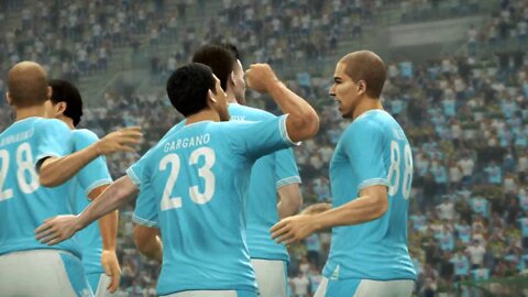 Pro Evolution Soccer 2013 - S.S.C. Napoli vs U.S.C. Palermo - 1440p No Commentary