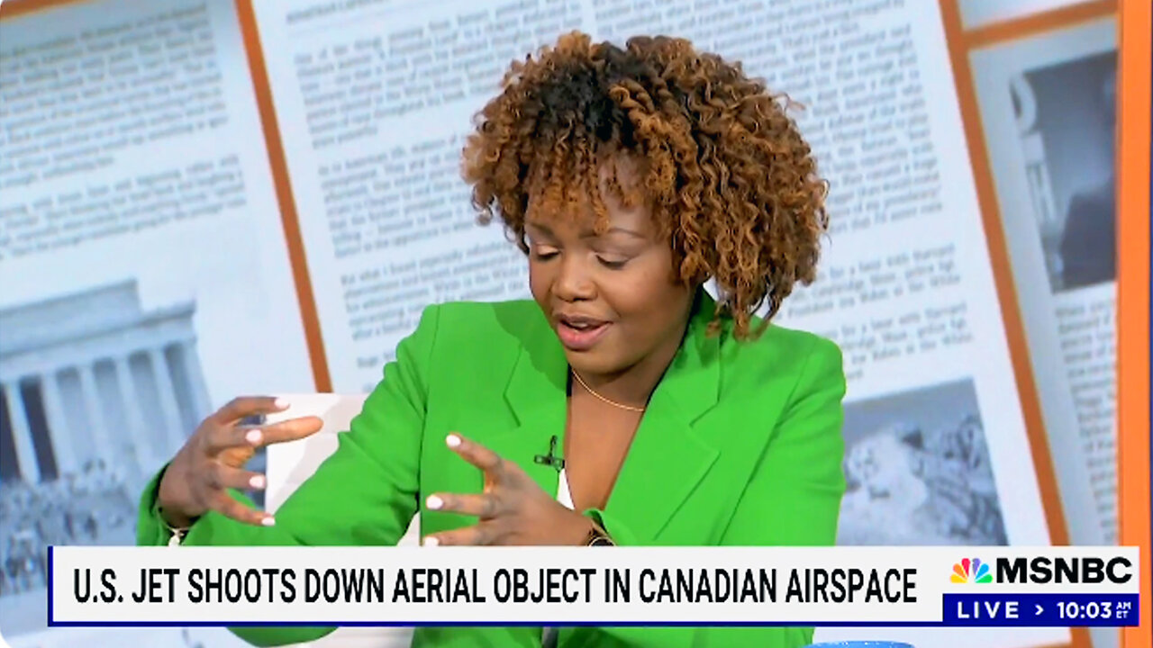 Karine Jean Pierre Hems and Haws About Object Over 'Canadia'