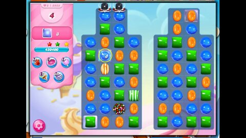 Candy Crush Level 2923 Talkthrough, 10 Moves 0 Boosters