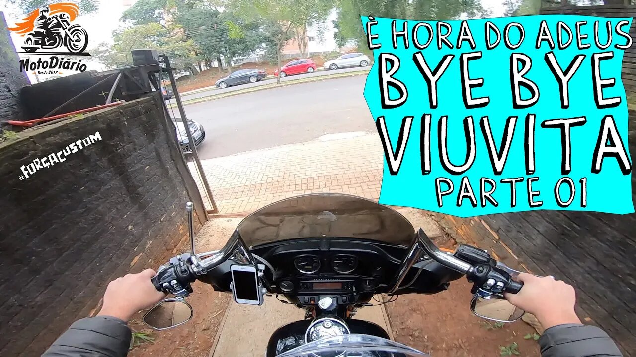 Entrega da moto do sorteio. É HORA DO ADEUS: Bye Bye VIUVITA - PARTE I