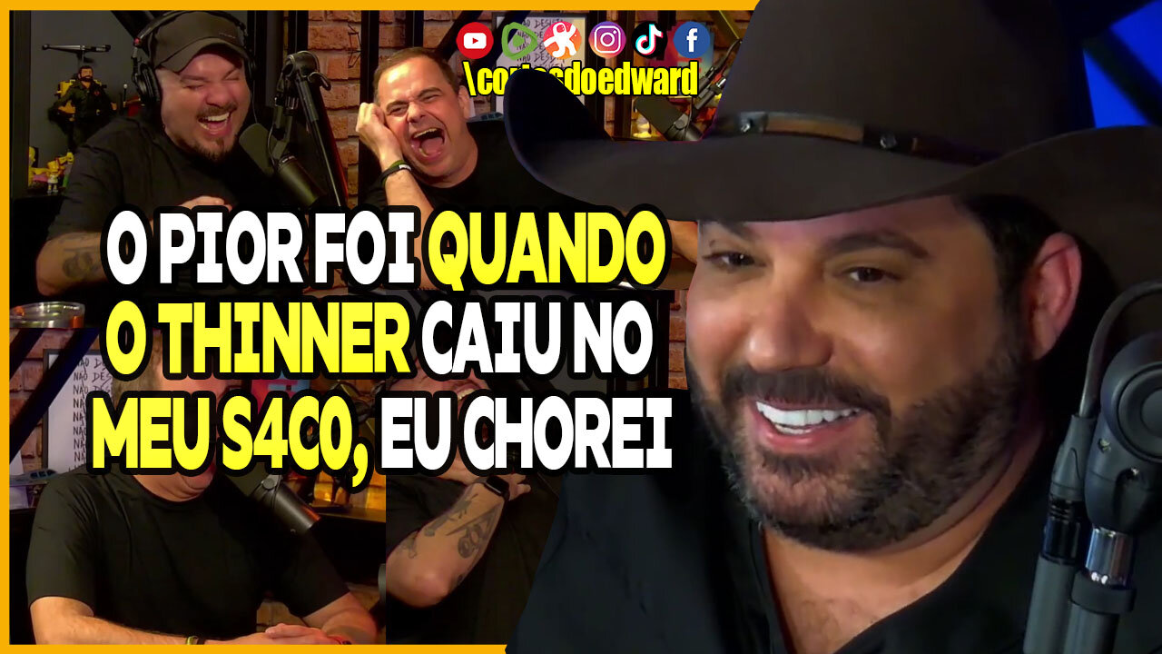 EDSON CONTA HISTÓRIA E FAZ O BOLA CHORAR DE RIR