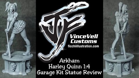 Arkham Harley Quinn 1:4 Garage Kit Review from Forgeline Collectibles