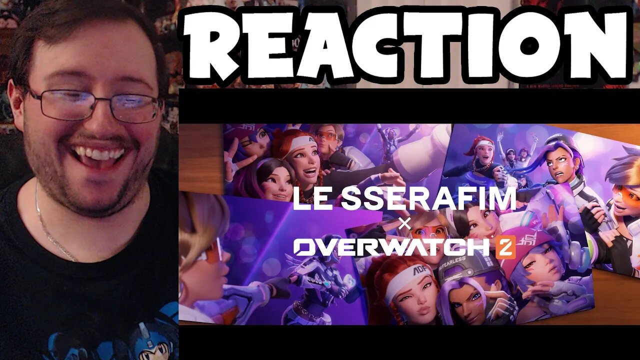 Gor's "LE SSERAFIM Perfect Night Music Video with OVERWATCH 2" REACTION