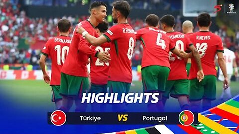 Portugal vs Turkey Euro 2024 Highlights