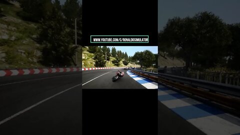 Caiu a 300km h KAWASAKI H2 RR Ride4 #shorts