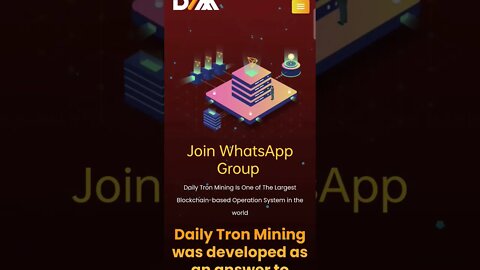 Daily Tron Mining#decentralizedsystem #Tron #DailyTronMining