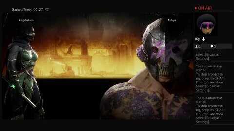 kingchakaent's Live PS4 Broadcast