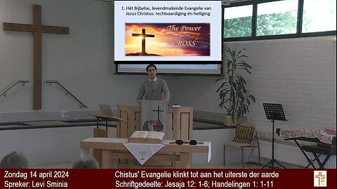 Levi Sminia | Evangelistiek & Missiologie - Baptistengemeente Amsterdam Noord