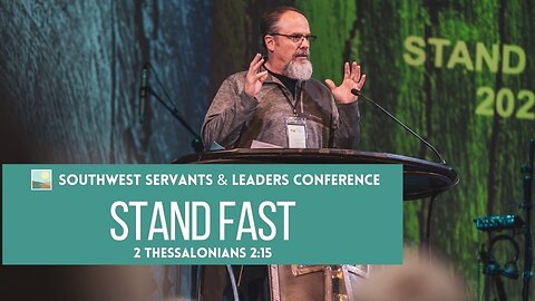 SWSLC 2024 - Breakout Session 1 - Pastor Andy Fine - Serve Like You Mean It