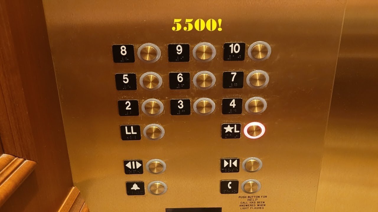 2016/2017 Schindler 5500 MRL Traction Elevators at Capitol Towers North Tower (Charlotte, NC)