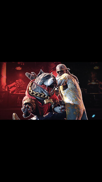 TEKKEN 8 LEROY RAGE ART DARK DRAGON COMMANDMENT