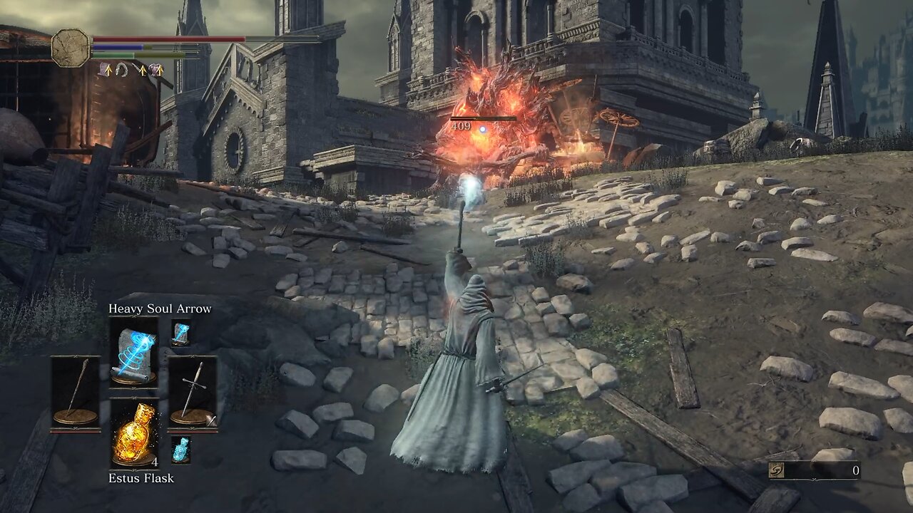 Dark Souls 3 Sorcerer Run | Fire Demon