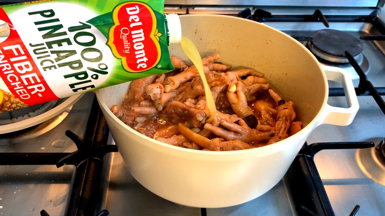 Chicken Feet Humba Recipe