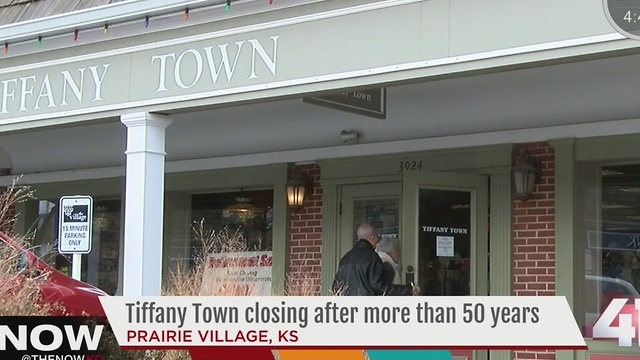 Tiffany Town set to close next month