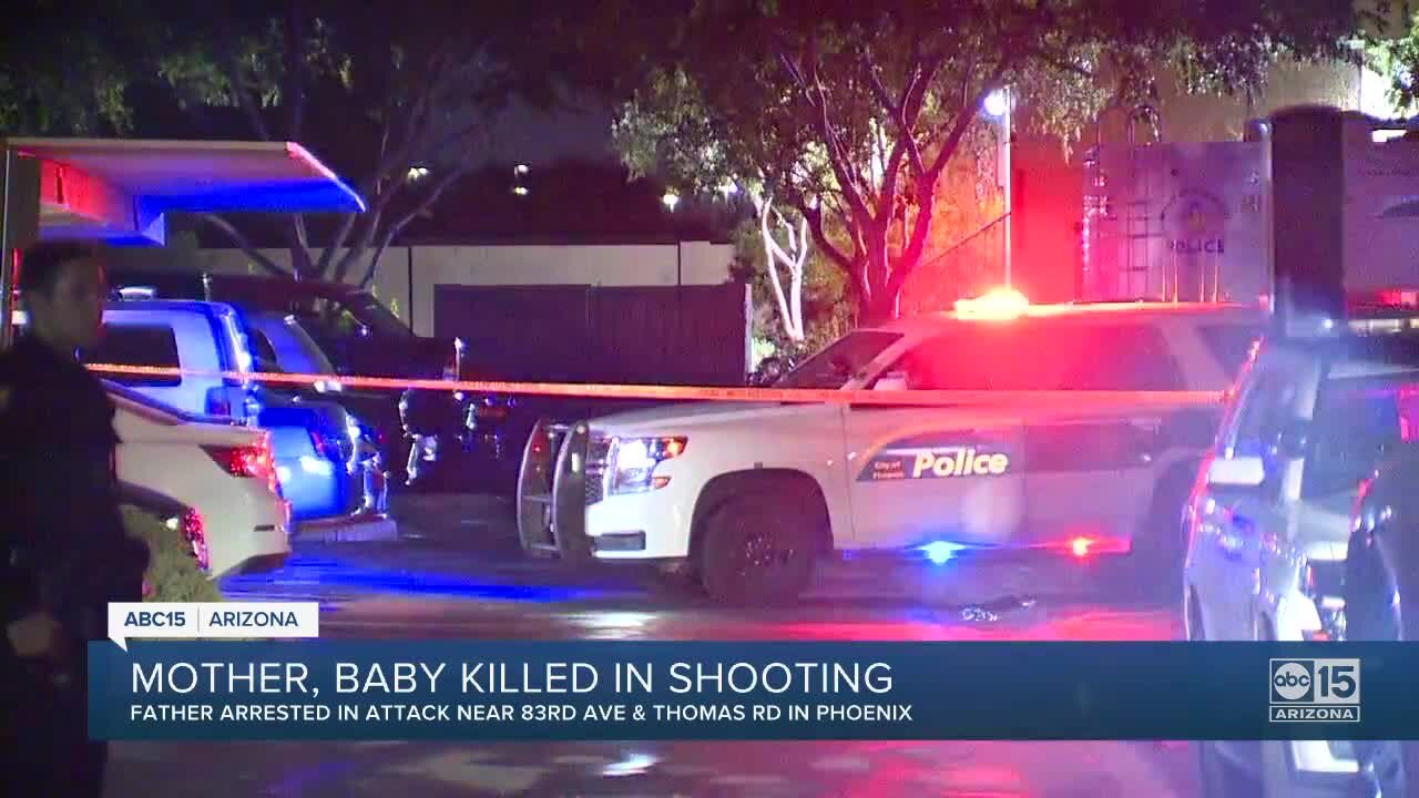 Mother, baby killed in Phoenix shooting