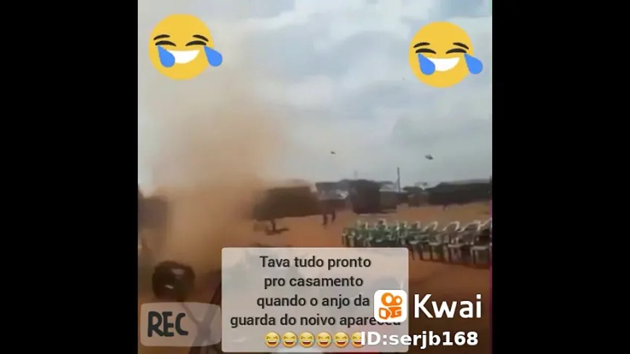 HILÁRIO - Estava tudo certo para o casamento, até o momento que o anjo da guarda do noivo apareceu