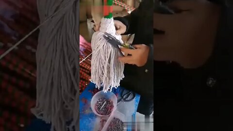 Floor Mop Processing ☺️ #Shorts #china #Floor mop cleaner