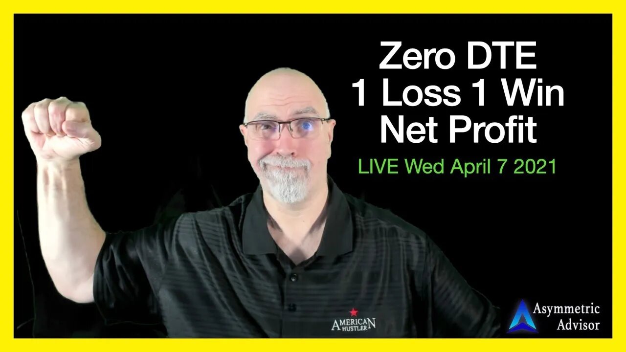 Zero DTE Trading Session - One & One Wednesday Apr 7 2021