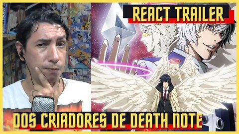 REACT - Platinum End Trailer - Dos Mesmos Criadores de Death Note