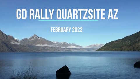 2022 Quartzsite Grand Design Rally Feb 2022