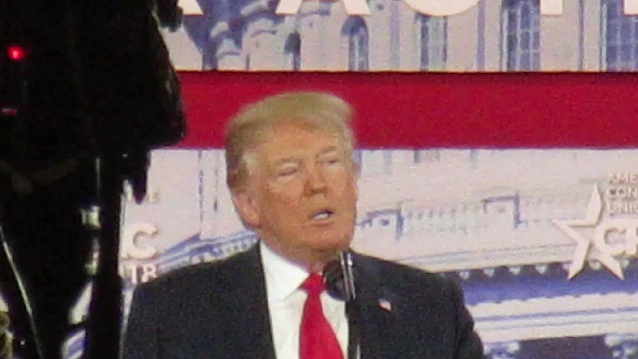 President Trump CPAC 2018 short clip low quality 1