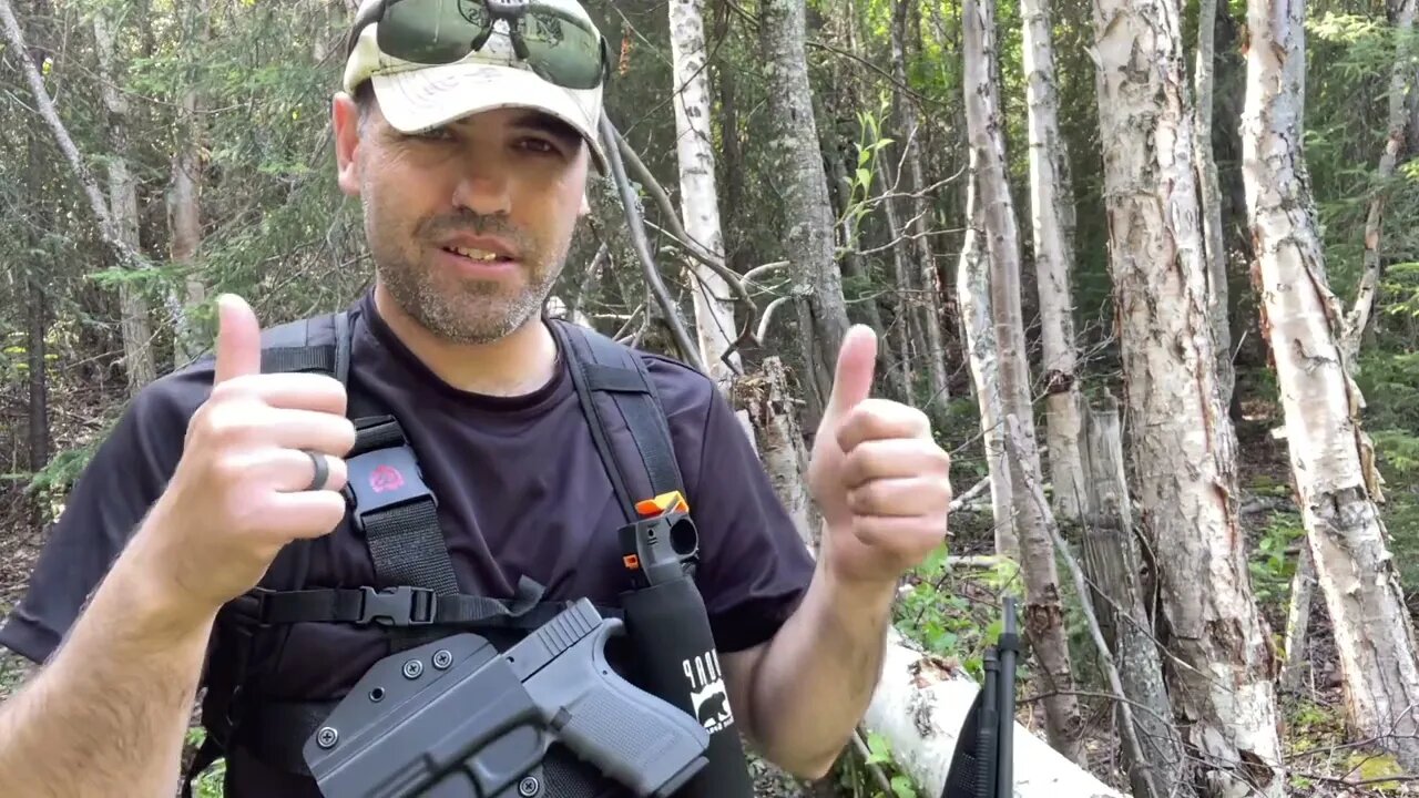 GS Chest Holster for Glock 20 10MM| Bear Spray…your thoughts??