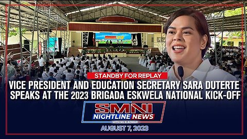 REPLAY: VP and Education Secretary Sara Duterte speaks at the 2023 Brigada Eskwela National Kick-off