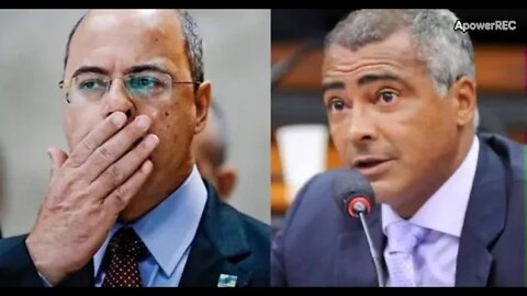 Romario desmascarou Witzel nas eleições 2018