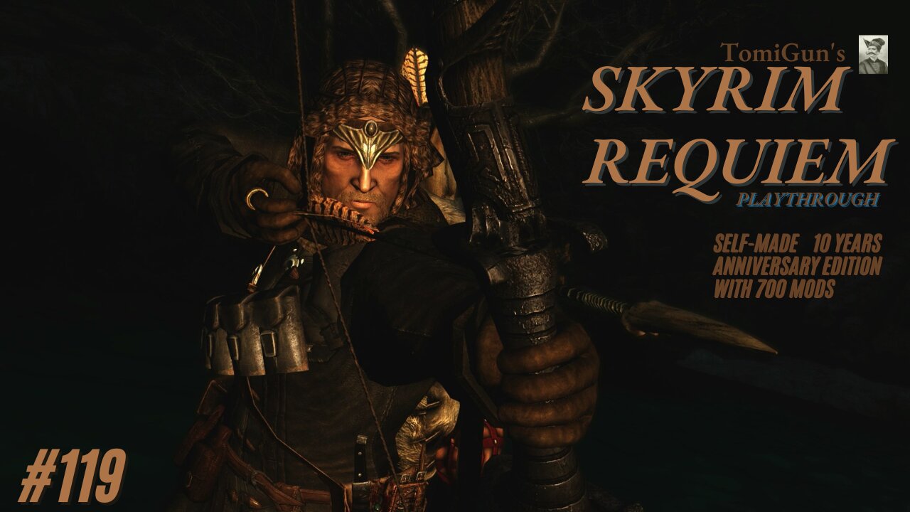 Skyrim Requiem #119: The Gold Statue in Druadach Redoubt Cave