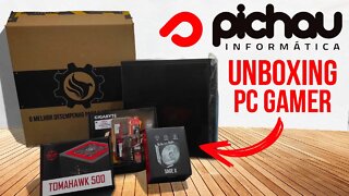 UNBOXING E MONTAGEM PC GAMER DA PICHAU