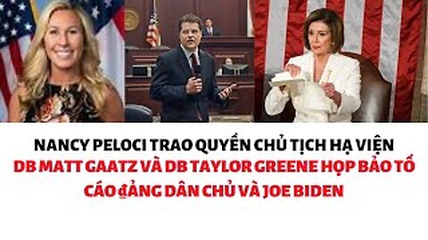 Nancy trao quyền chủ tịch Hạ Viện cho ₫ảng Cộng Hòa