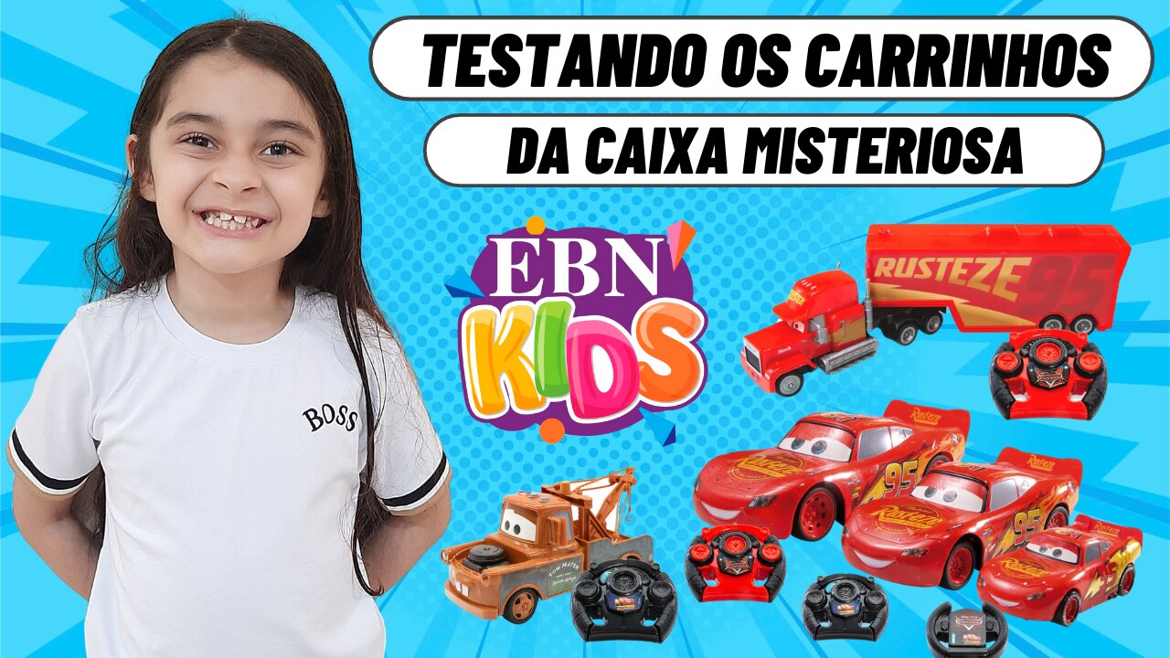 TESTANDO OS CARRINHOS DE CONTROLE REMOTO DA CAIXA MISTERIOSA #caixamisteriosa