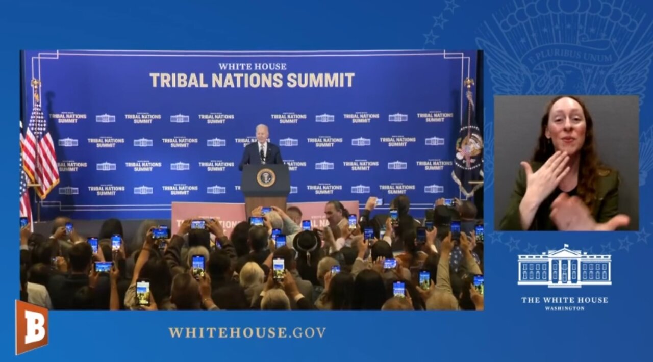 LIVE: President Biden Delivering Remarks at Tribal Nations Summit...