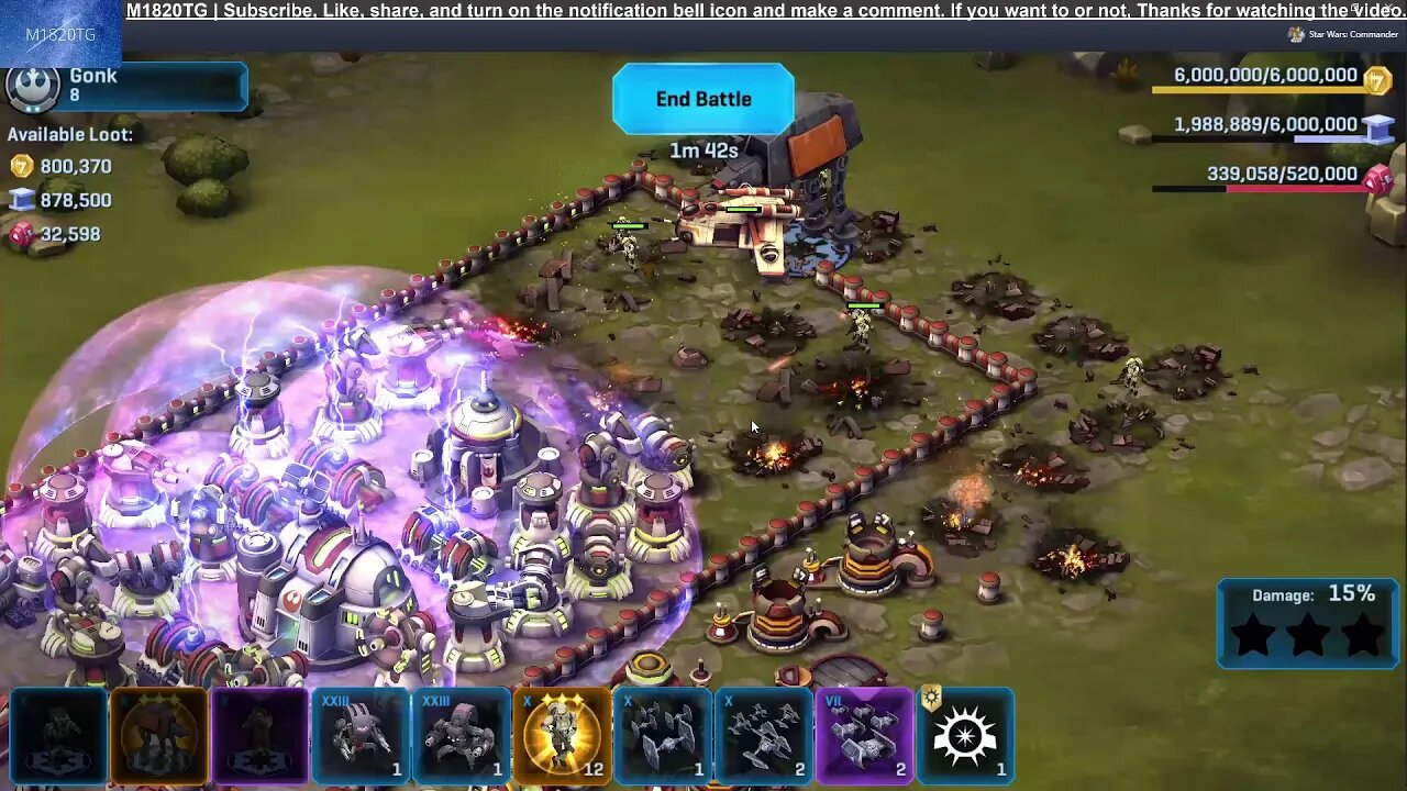 Star Wars Commander | #M1820TG #StarWarsCommander