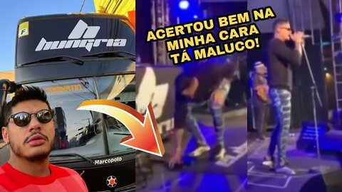 HUNGRIA É ATINGIDO POR UM CELULAR NO ROSTO*Veja a reação dele*😱😱😱