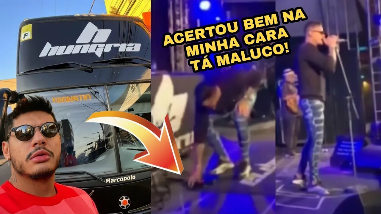 HUNGRIA É ATINGIDO POR UM CELULAR NO ROSTO*Veja a reação dele*😱😱😱