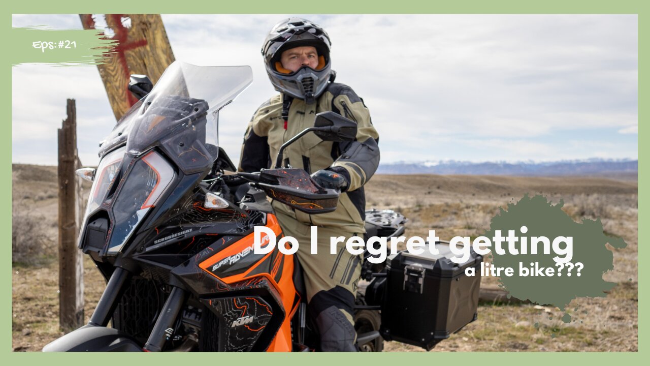 Do I regret getting a 1300 CC bike for my 1st motorcycle? | KTM 1290 Super Adventure S