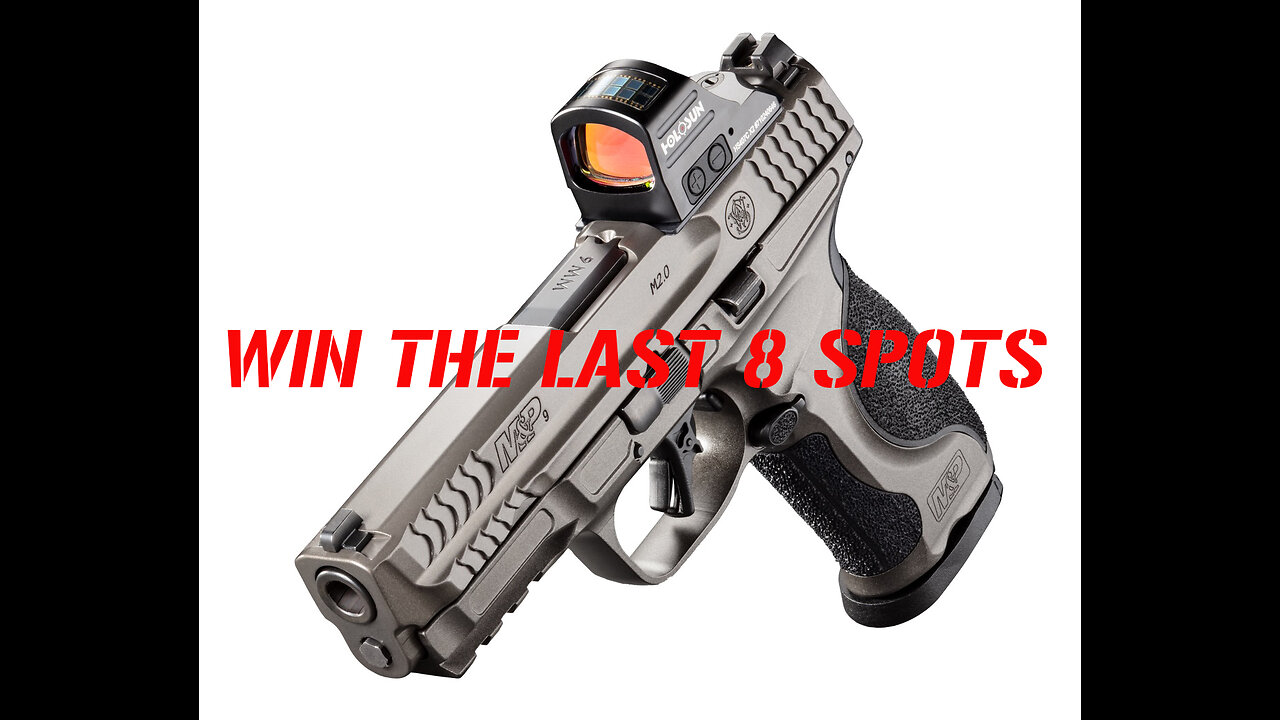 Smith & Wesson M&P9 M2.0 Metal 9mm MINI #3 FOR THE LAST 8 SEATS IN THE MAIN WEBINAR