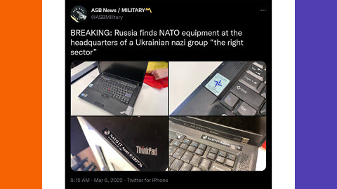 NATO Laptops Found In Possession of The Nazi Azov Battalion