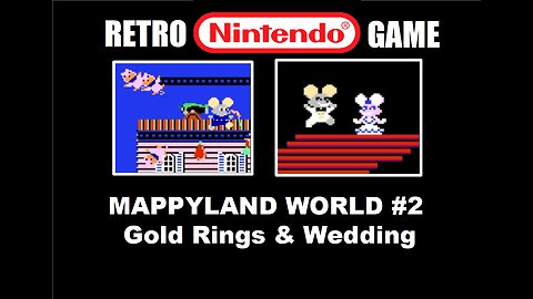 Mappy-Land (NES) World #2 PERFECT Walkthrough Guide: No Hit Speed Run with 86,000 points